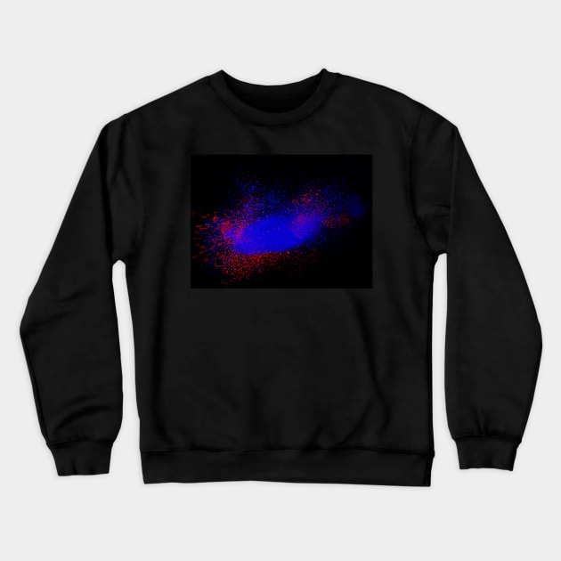 colorful dust explosion Crewneck Sweatshirt by psychoshadow